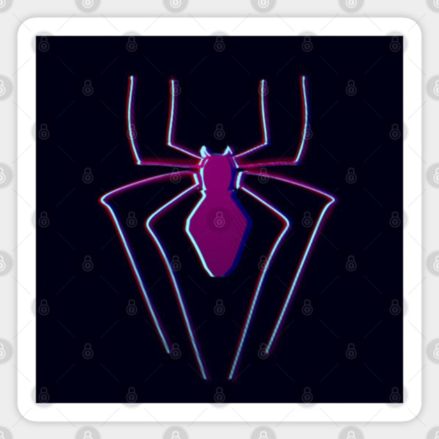 Miles Morales Spider Sticker by TeeDraw